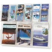 Safco Products Company Display Rack, 6 Pamphlet/3