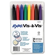 Sanford Ink Corporation Wet-Erase Overhead Transparency Markers, Fine Point,8 Clr St