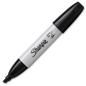 Sanford Ink Corporation Sharpie Marker, Chisel Tip, Black