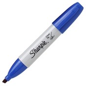 Sanford Ink Corporation Sharpie Marker, Chisel Tip, Blue