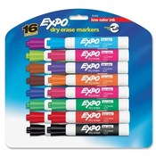 Sanford Ink Corporation Dry-erase Markers,Chisel Point,Nontoxic,16/PK,Assorted