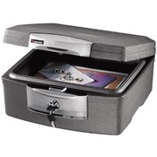 Sentry Safe Advanced Security Chest, 15-1/4"x14-7/8"x7-1/2", Graphite