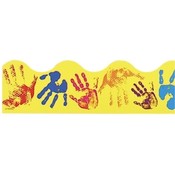 Trend Enterprises  "Helping Hands" Trimmers, 2-1/4"x39', Assorted Colors