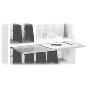 Tennsco Corp. Posting Shelf, 30"x12"x1/2", Light Gray