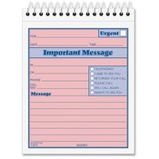 Tops Business Forms 'Important Message' Book, 4-1/4'x6', 50 Sets, PK/CY Paper Wholesale Bulk