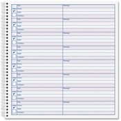 Tops Business Forms Voice Message Log Book, 700 Messages, 8-1/2'x8-1/4', White Wholesale Bulk