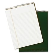 Tops Business Forms Wirebound Pad,Legal Ruled,70 Shts,8-1/2"x11-3/4",3/PK,White