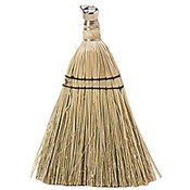 Wilen Professional Whisk Broom, Corn Fiber, Metal Cap w/ Hang up Ring
