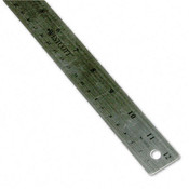 Westcott Stainless Steel Ruler w/Cork Back and Hanging Hole Wholesale Bulk