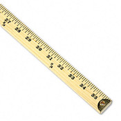 Westcott Wood Yardstick Hanging Holes & Metal Ends 36' Wholesale Bulk