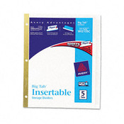 Worksaver Big Tab Dividers
