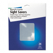 2X Magna-Page Full-Page Magnifier w/Molded Fresnel