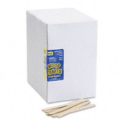 Natural Wood Economy Grade Craft Sticks 4-1/2"