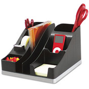 All-In-One Caddy 8w x 9 1/4d x 5 1/4h Black/Silv
