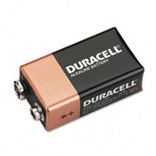 Duracell Coppertop Alkaline Batteries 9V 4/Pack