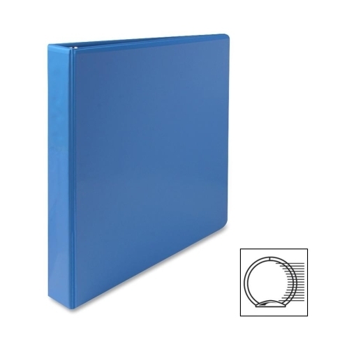 Sparco Products Round Ring View Binder, 1