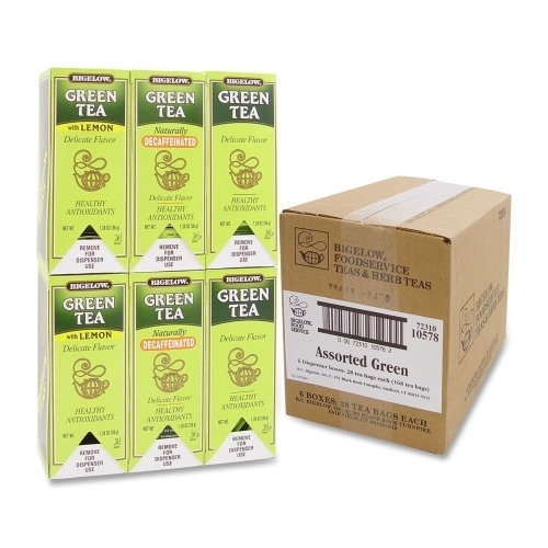 Bulk Green Tea Bags, Individually Wrapped, 3 Types DollarDays