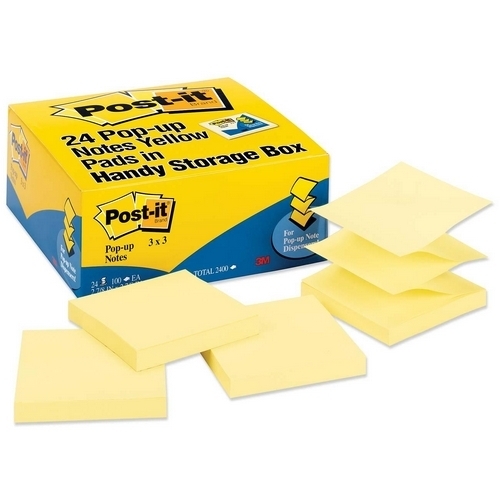 3M Commercial Office Supply Div. Post-it Notes, Pop-up, 100 Sheets / P