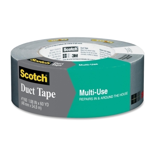 3M Commercial Office Supply Div. Duct Tape, Pro Strength, 48M(3x.68)