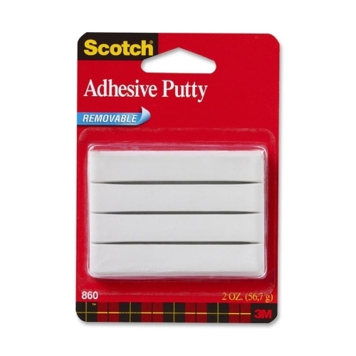 3M Commercial Office Supply Div. Adhesive Putty, Reusable, R(13x.13)