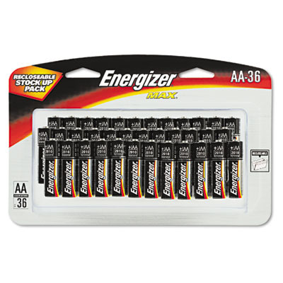 Batteries on Wholesale Energizer Alkaline Batteries Aa 36 Batteries Pack