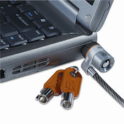 Laptop Computer Microsaver Security Cable w/Lock