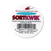 Sortkwik Fingertip Moisteners 3/8 oz. Pink