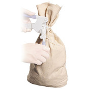 Heavyweight Cotton Duck Cloth Coin Bag Seal Press