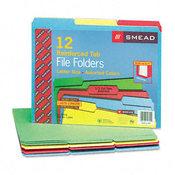 Smead File Folders 1/3 Cut Reinforced Top Tabs Letter Wholesale Bulk