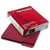 Smead File Folders 1/3 Cut Top Tab Letter Maroon 10 Wholesale Bulk