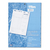 Job Invoice 8-1/2 x 11 Carbonless Triplicate 50