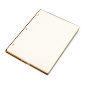 Looseleaf Minute Book Ledger Sheets Ivory Linen
