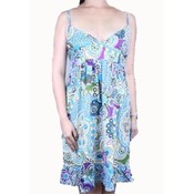 Womens Knee Length Print Dress