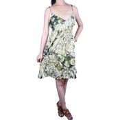 Womens Knee Length Printed Summer Dress