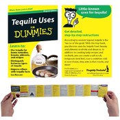 Refrigerator Magnet Book- Tequila Uses For Dummies