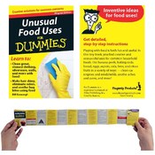 Magnet Book- Unusual Food Uses For Dummies