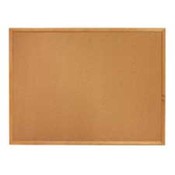 Cork Board, 1" Face Frame, 3'x2', Oak Frame. 1 EA/CT.