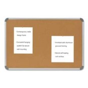 Cork Boards,Mounts Vertically/Horizontally,3'x2',AM Frm. .