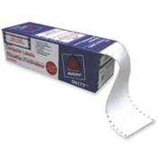 Data Processing Labels, 3-1/2"x15/16", 5000/BX, White. 5000 EA/BX.