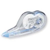 Correction Tape, Single Line, 5mmx5m, Non-refillable, White. 1 EA/CD.