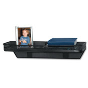 Shelf, Mesh, 4"x18-1/2", 2lb Capacity, Black. .