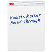 Flipchart, Plain, 30 Sheets/Pad, 25"x35", 2/PK, White. .