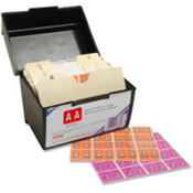 Vertical Coded Labels, "K", Brown. 240 EA/PK.