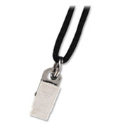 Breakaway Lanyard, With U Clip, 36", Black. 24 EA/BX.