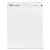 Easel Pad,Self-stick,Plain,30 Sheets,25"x30",2/CT,White. 2 EA/PK.