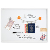Dry-Erase Board, Mini Magnetic, 17"x23", White. 4 EA/CT.