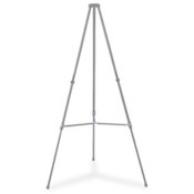 Telescoping Easel, Lightweight , Adjusts 38"-66"H, Silver. 1 EA/BX.