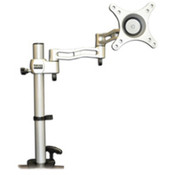 Articulating Single Monitor Arm, Height Adjustable . .