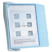 Wall Reference System,Antimicrobial, 10 Panels, Lt Blue. .
