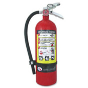 Rechargeable Fire Extinguisher,5lb,7-1/2"x4-1/2"x16-3/4",RD. .